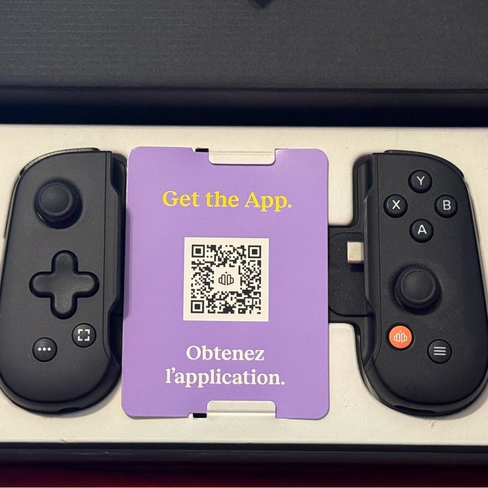 Selling a like new Backbone game console adapter for phone only used once